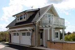 Garage and apartment